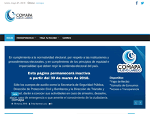 Tablet Screenshot of comapanuevolaredo.gob.mx